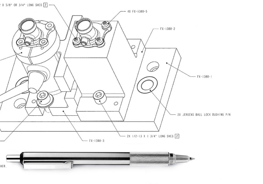 Blueprint Drawing Milling mechanic manufacturer manufacturing partner