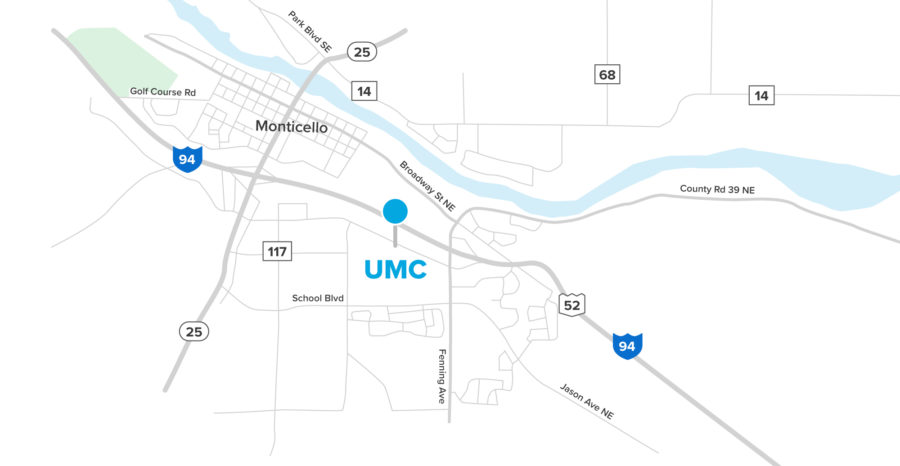 UMC Map Location